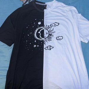 Shein Sun & Moon Colo(u)rblock Drop Shoulder Tee!